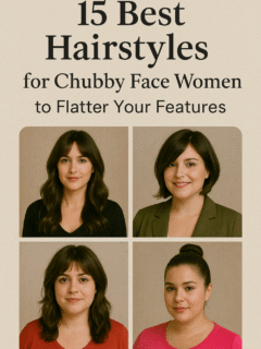 24 Best Hairstyles for Chubby Face Women to Flatter Your Features