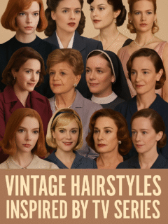 Vintage Hairstyles Inspired by Popular TV Series