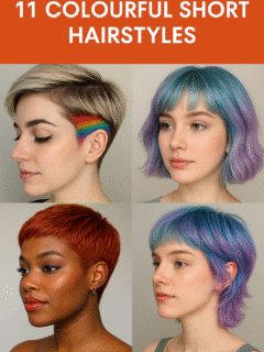 11 Colourful Short Hairstyles That Are Taking Over 2025