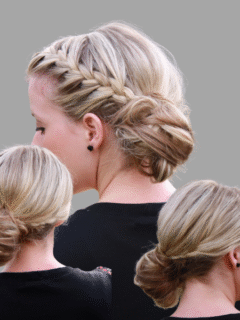 Braided Messy Bun